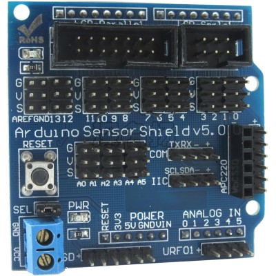 Tablero electrónico de la extensión de los sensores del escudo V5.0 de los sensores para el electrón